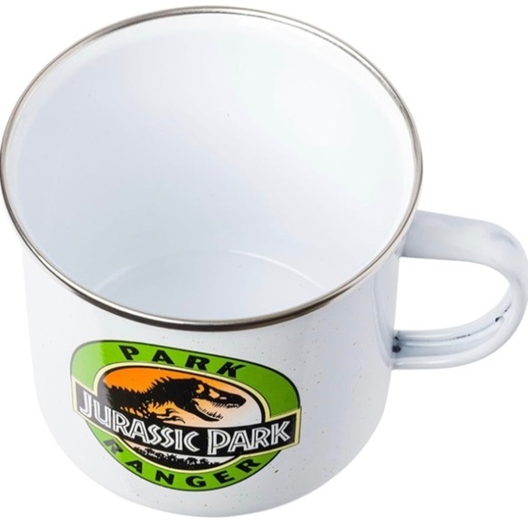 Jurassic Park Ranger Enamel Camper Mug - Picture 5 of 5